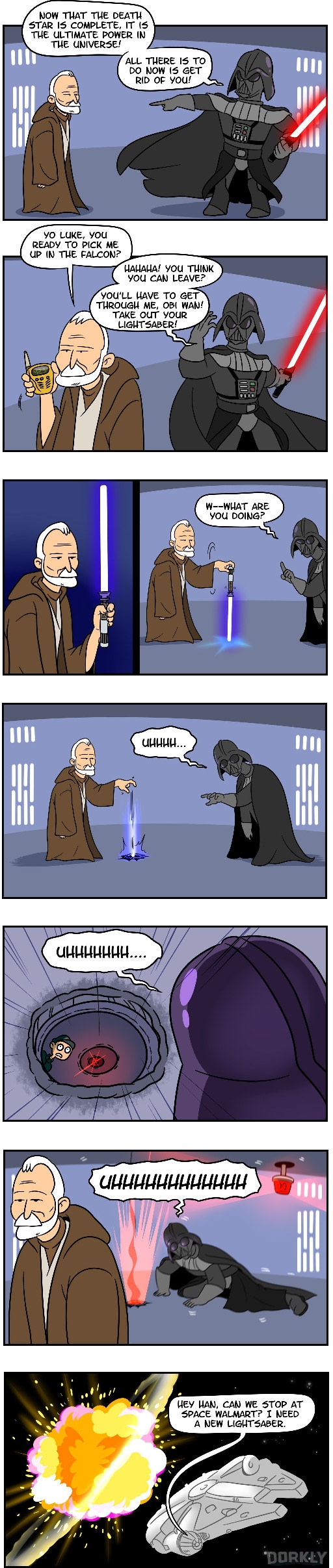 Tired of your sh*t, Anakin