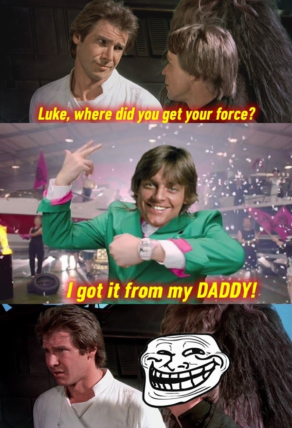 The force is strong