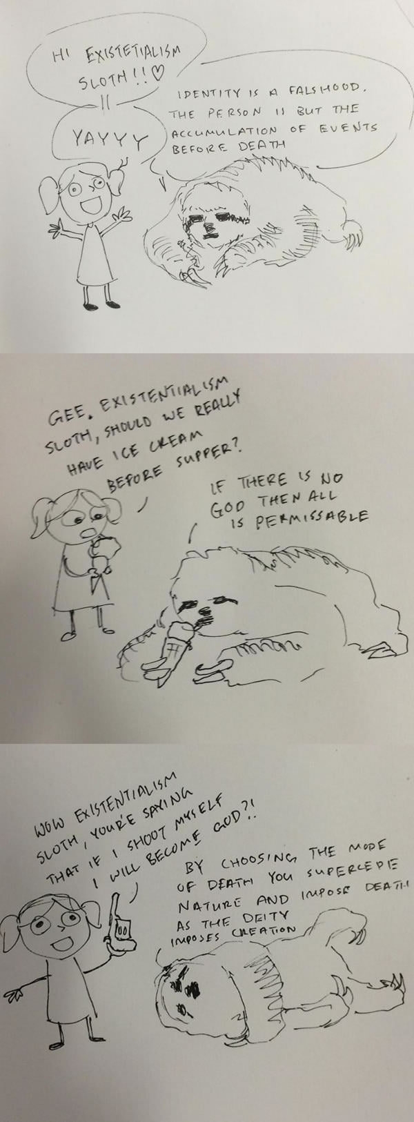 Existentialism Sloth