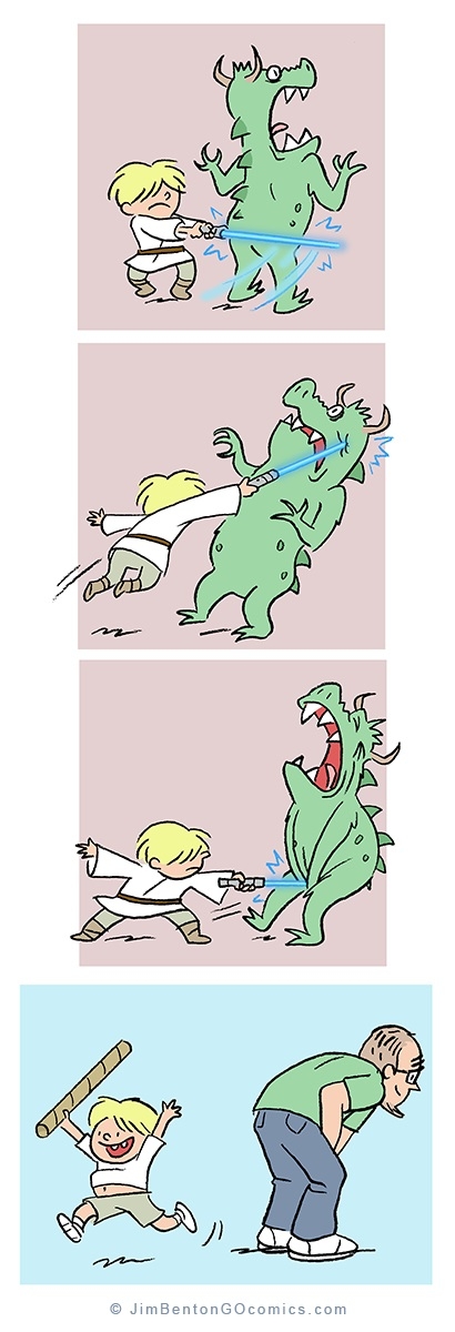 Imagination is amazing