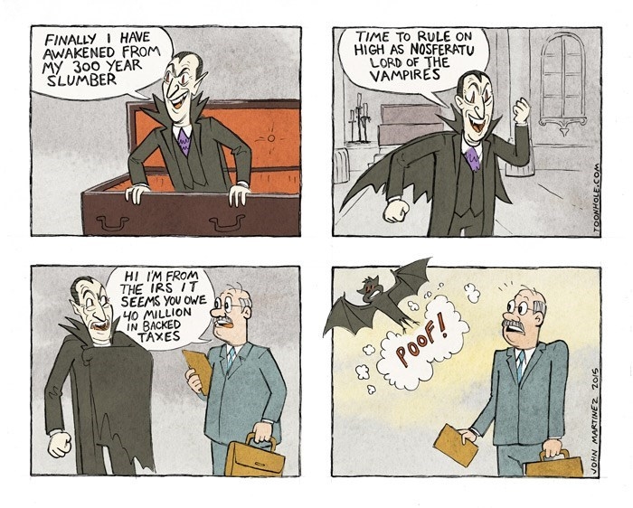 He's been waiting 300 years