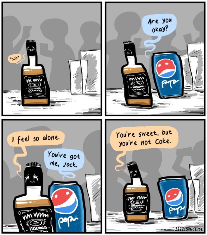 Feeling a bit pepsi recently