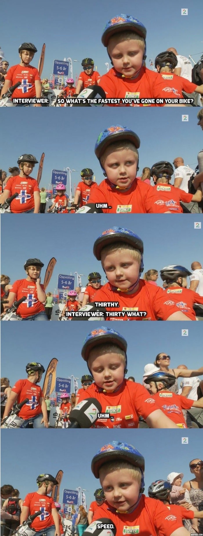 Me at a job interview