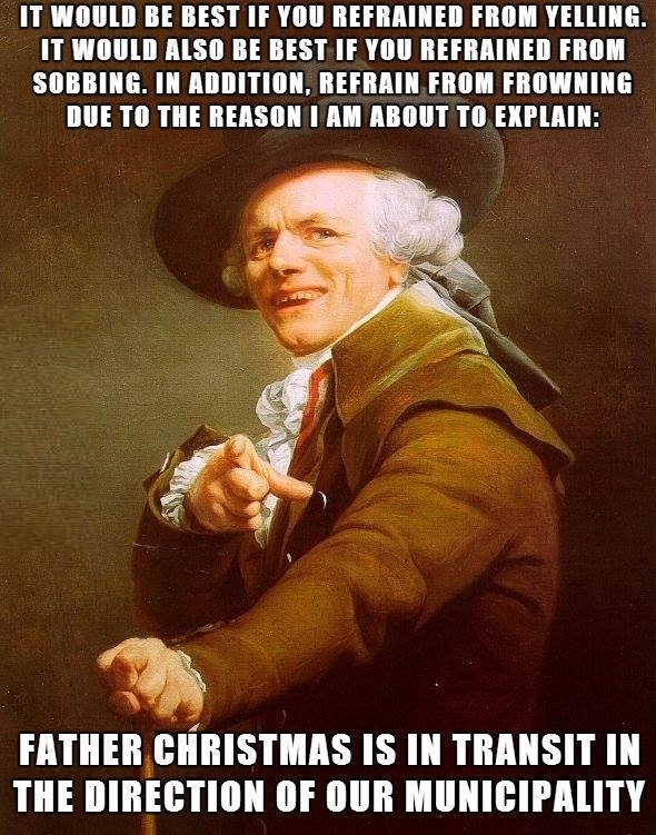 Refrain from pouting too