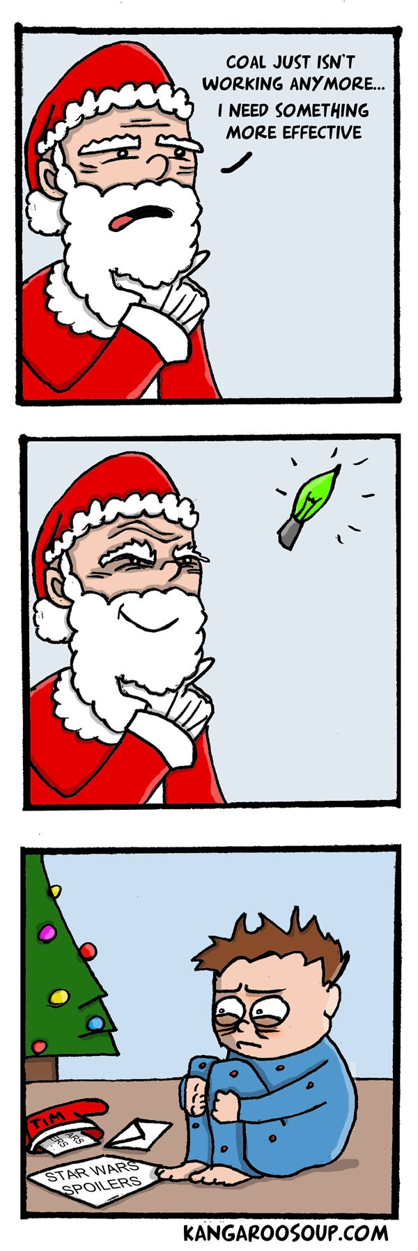 Santa's gone too far