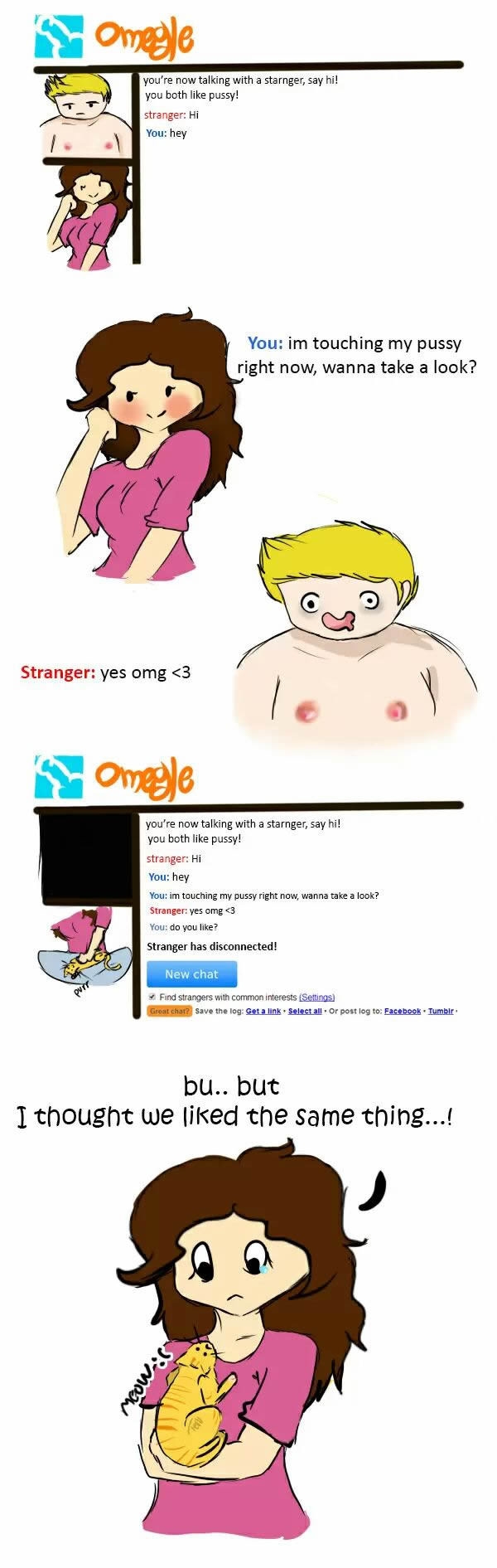 We like the same thing