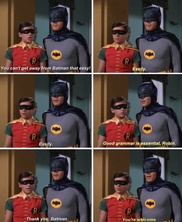 Life lessons from Batman