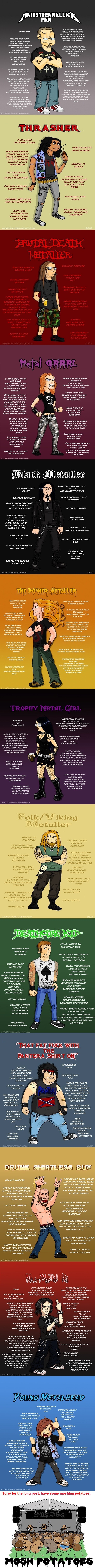 Metalhead stereotypes