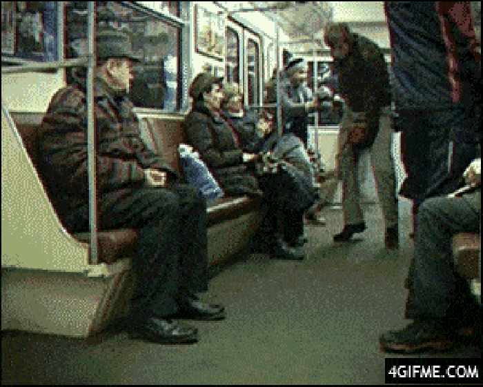 Subway man.. away!