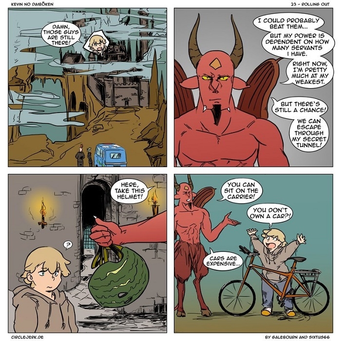 Kevin's big adventure