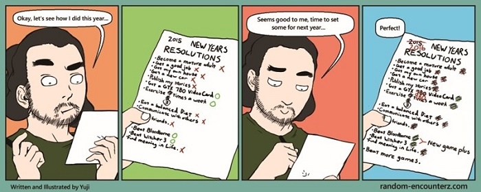 Old year's resolutions