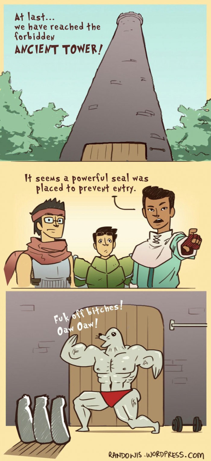 A powerful seal indeed