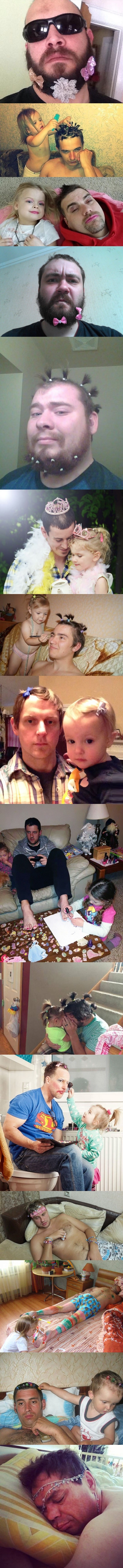Daughters makeover dads