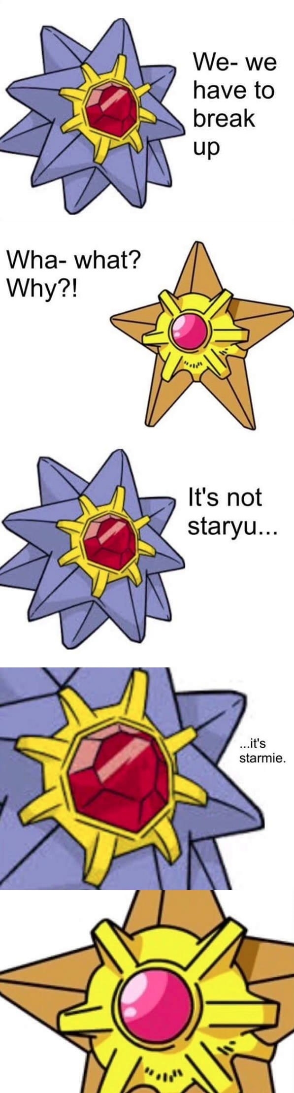It's not Staryu...