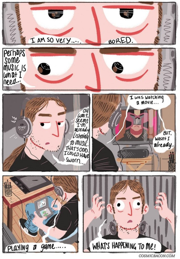 I am so very bored..