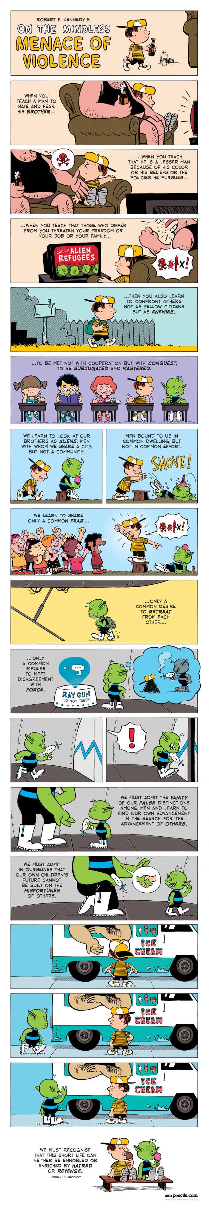 Warfare in a nutshell