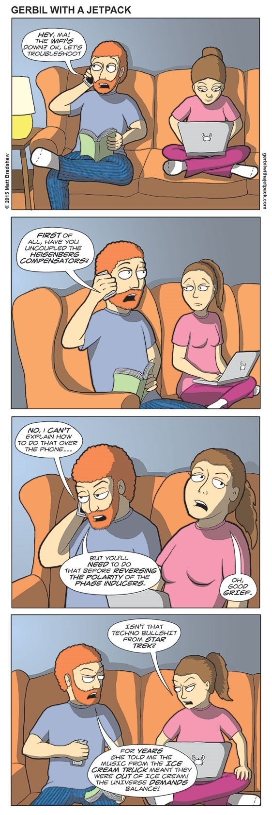 Universe demands balance