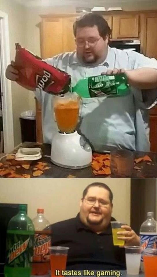 Make a gamer drink