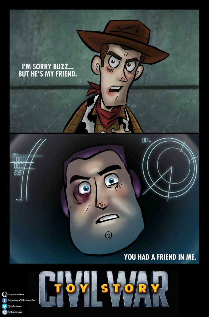 Toy Story Civil War