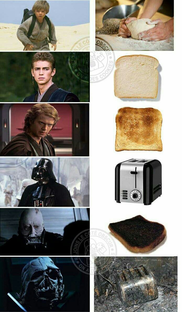 If Anakin was bread