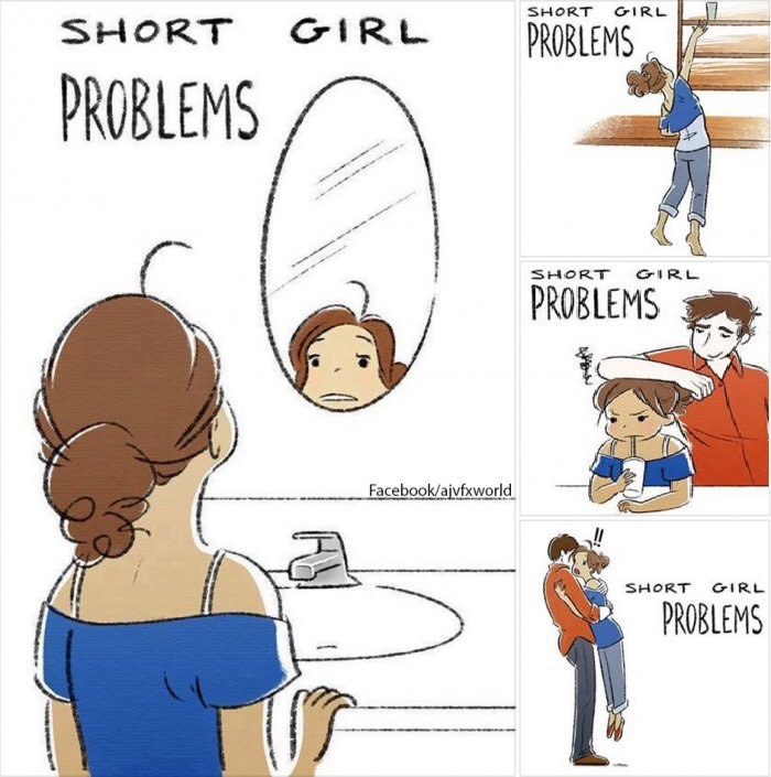 Short girl problems