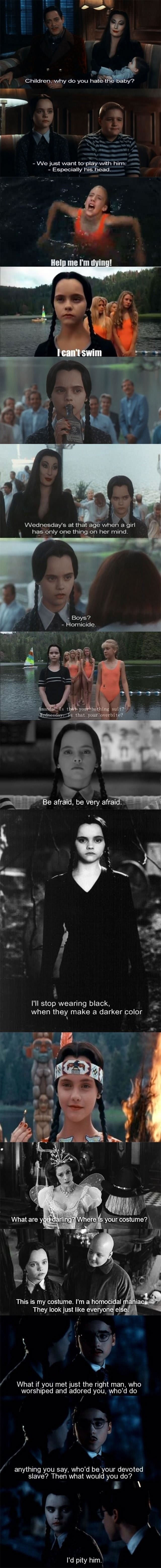 Wednesday Adams is epic