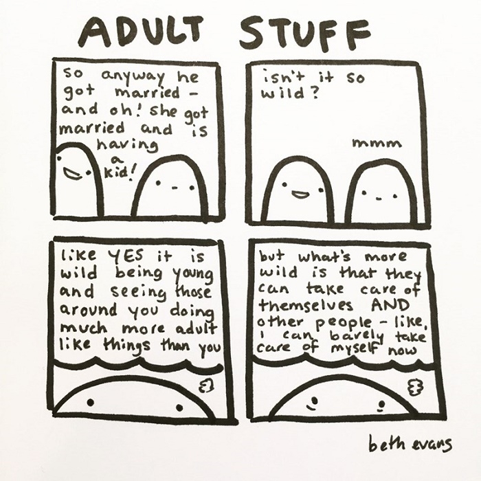 Being an adult is hard