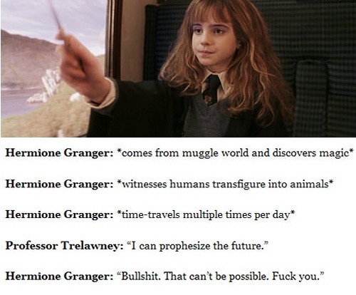 Hermione and magic