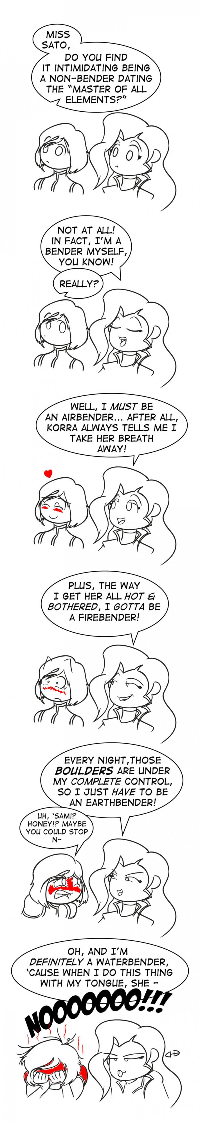 Sato, master of elements