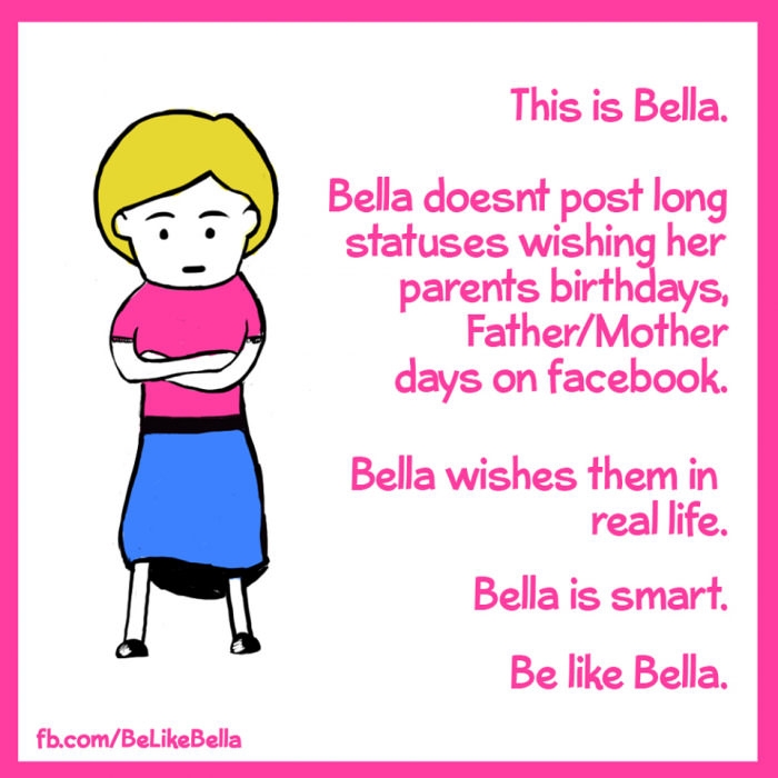 Be like Bella