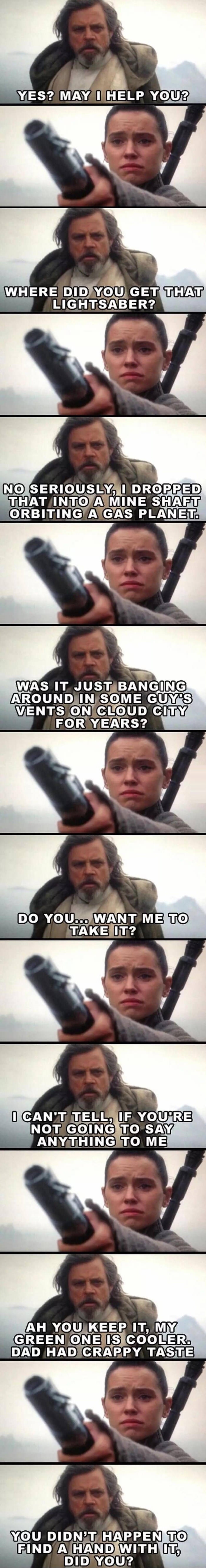 Star wars alternate ending