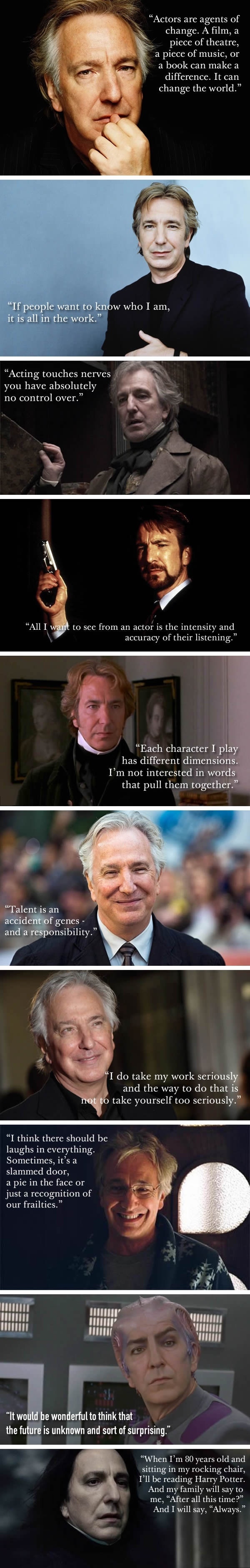 Alan Rickman quotes