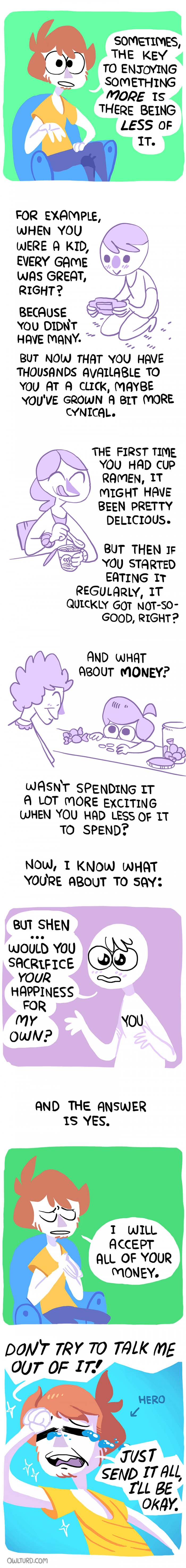 The secret to happiness