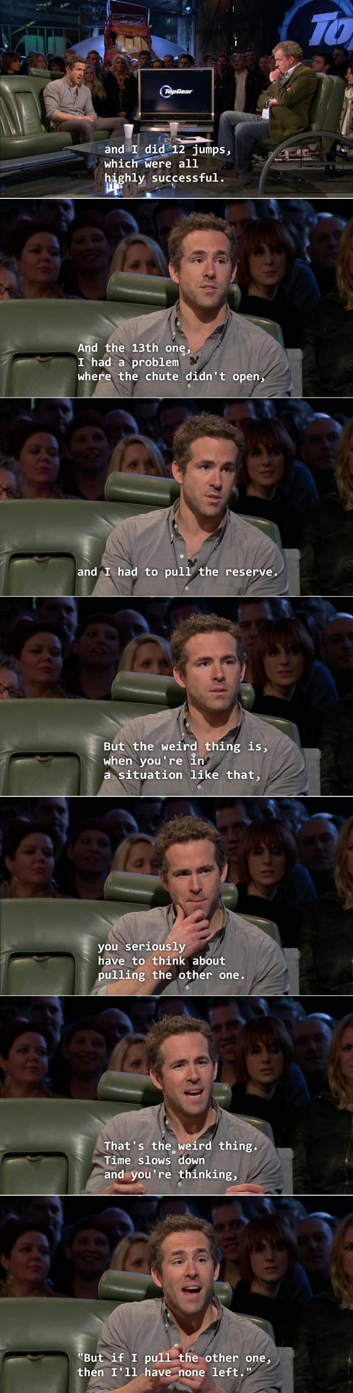 Deadpool on skydiving