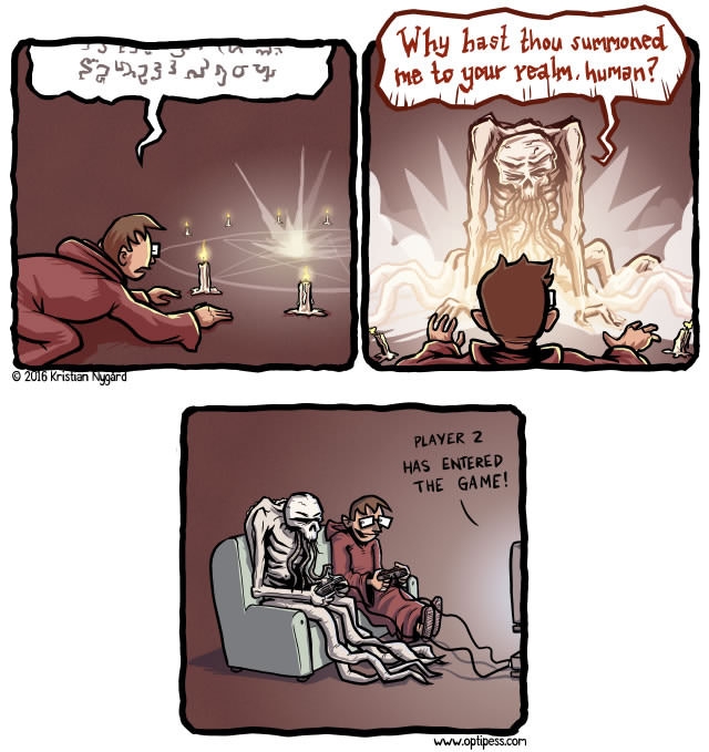 Finally someone to play with