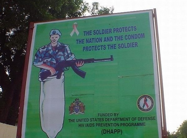 Soldier Protects The Nation
