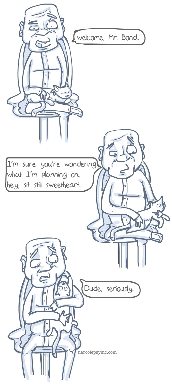 Realistic cat villains