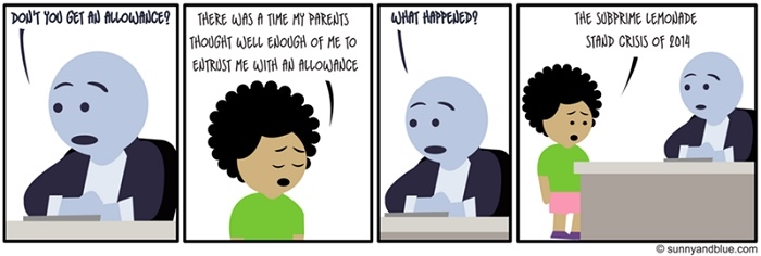 They didn't bail you out