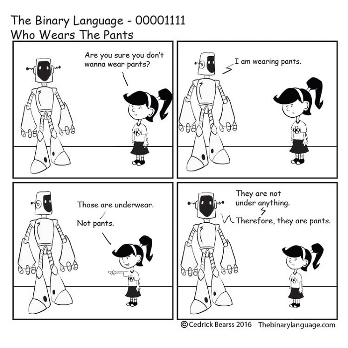 Who wears the pants?