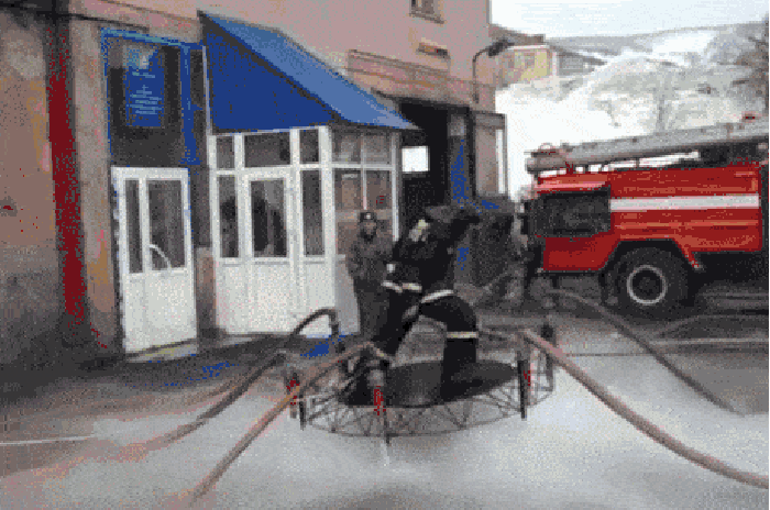 Firemen in their free time