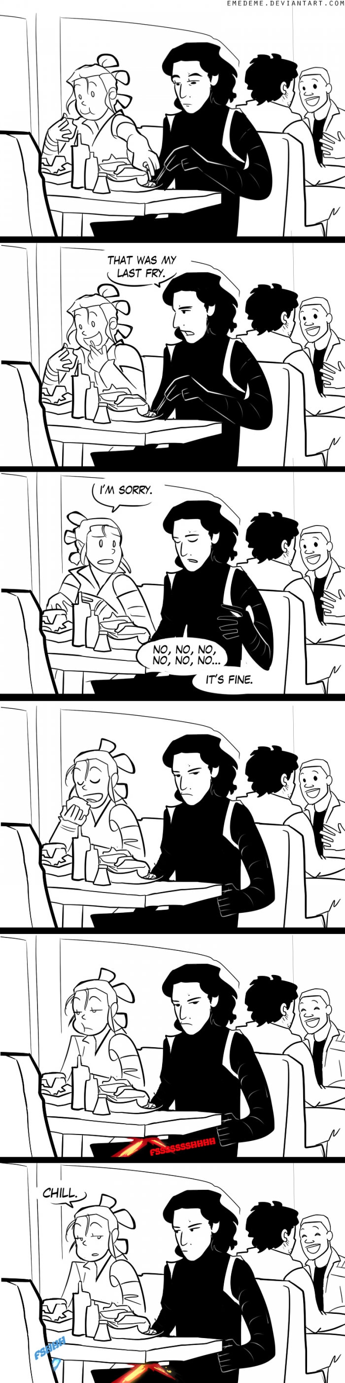 Kylo Ren and Rey date