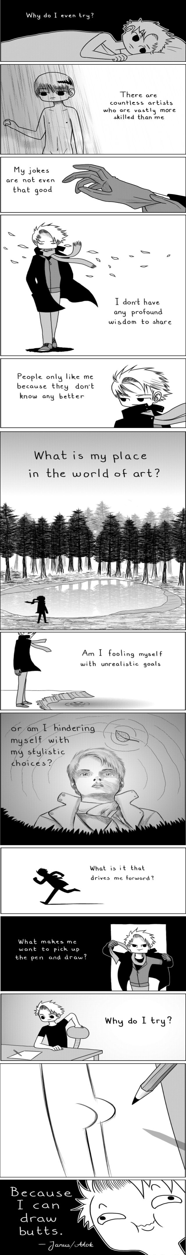 A reason for drawing