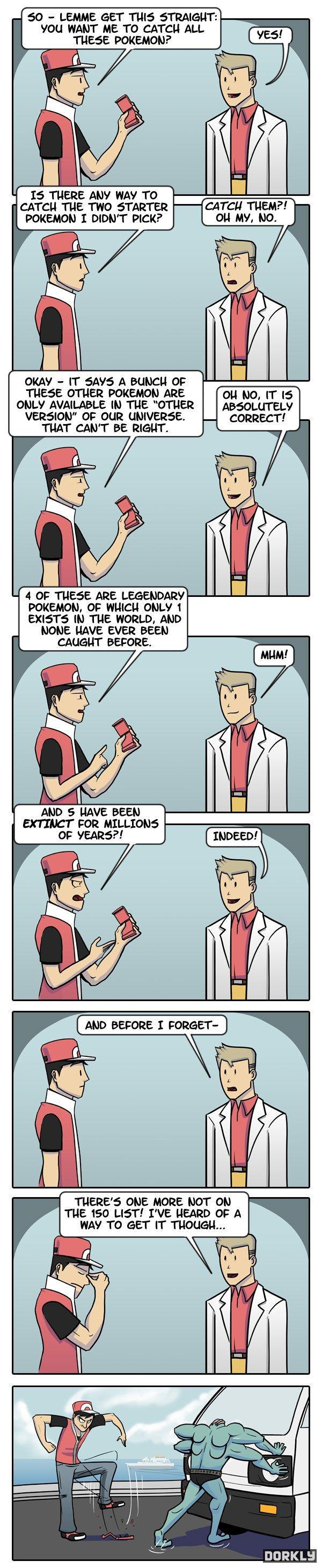 Completing the Pokedex