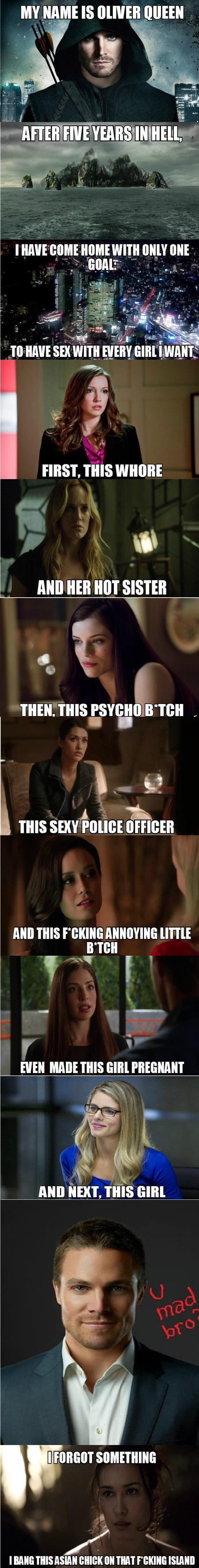 My name is Oliver Queen