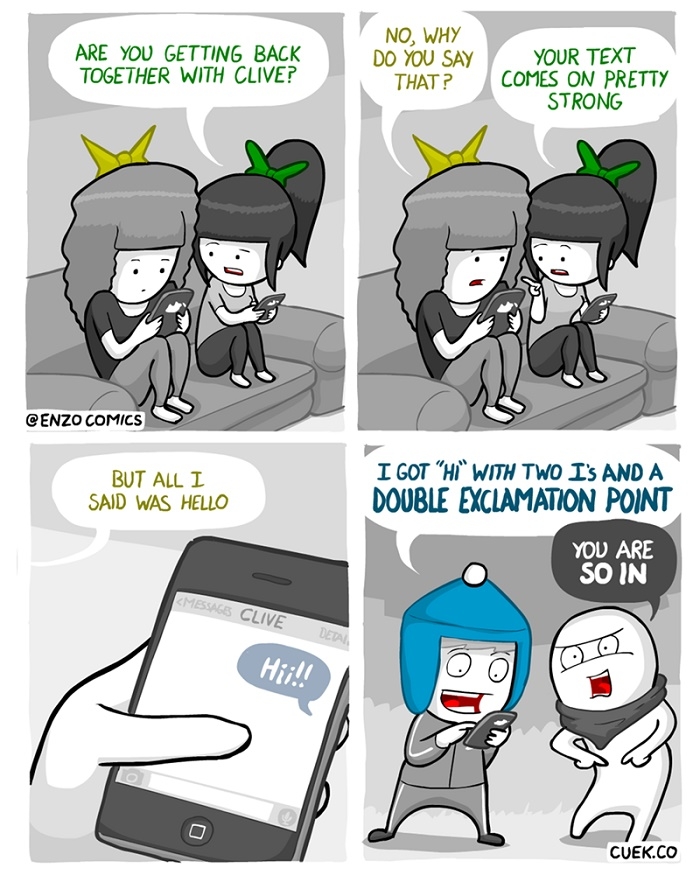 Be a little more subtle