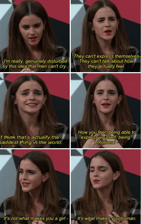 Emma speaks the truth