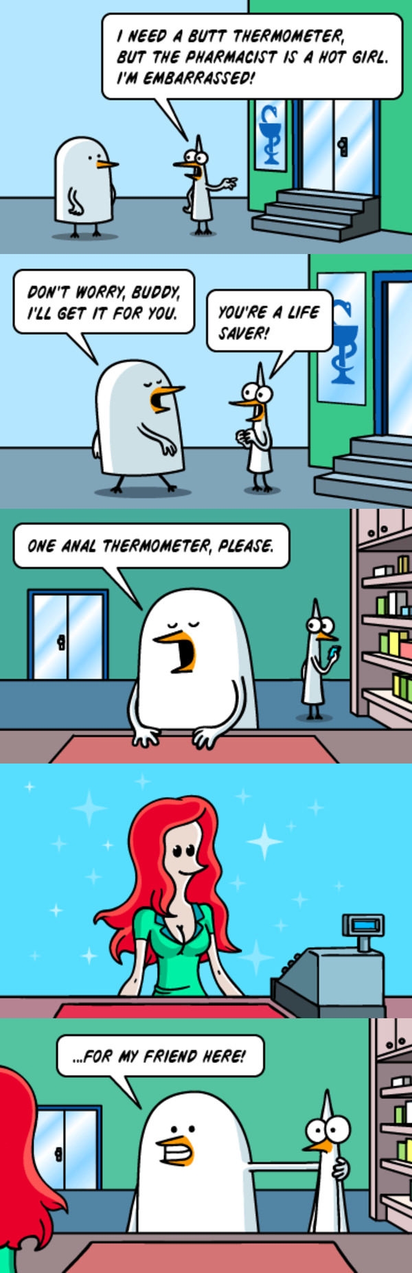 Cute pharmacist