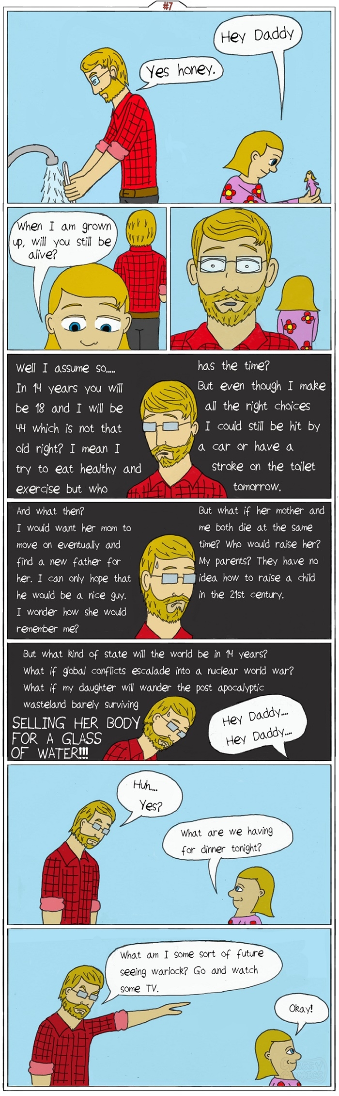 Future seeing warlock