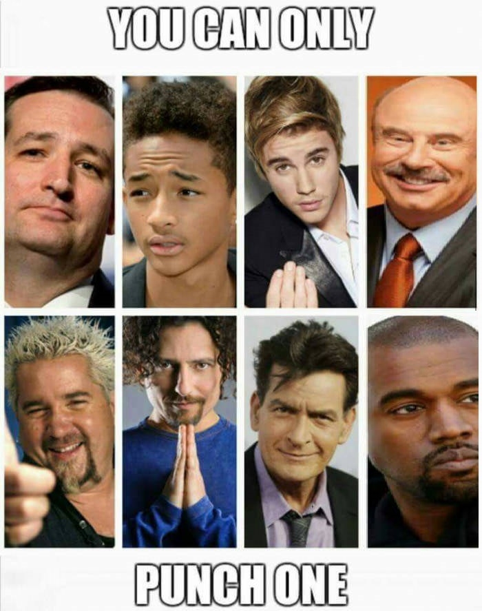 Who would you punch?