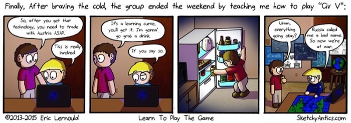 Learn to play the game